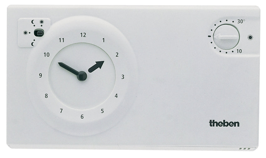 THEBEN Uhrenthermostat mit Tagesprogramm und fester Absenkung THEBEN Uhrenthermostat mit Tagesprogramm und fester Absenkung